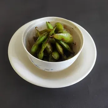 Edamanes asados con salsa Ponzu
